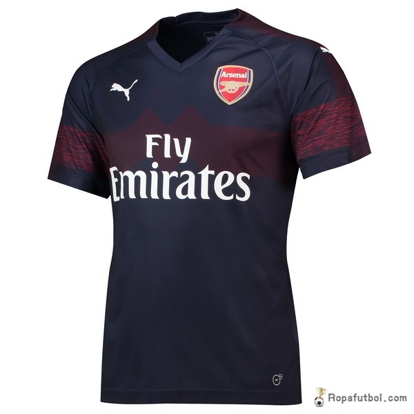 Tailandia Camiseta Arsenal Replica Segunda Ropa 2018/19 Azul Marino